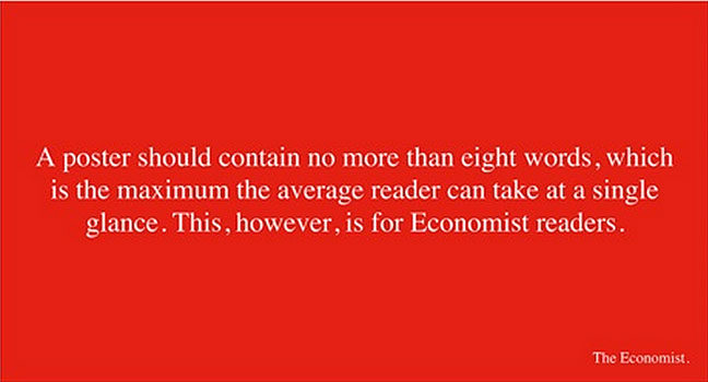 Рекламный баннер The Economist